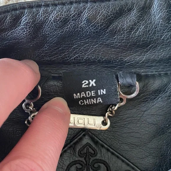 Jou Jou Faux Leather Jacket - Picture 5 of 16